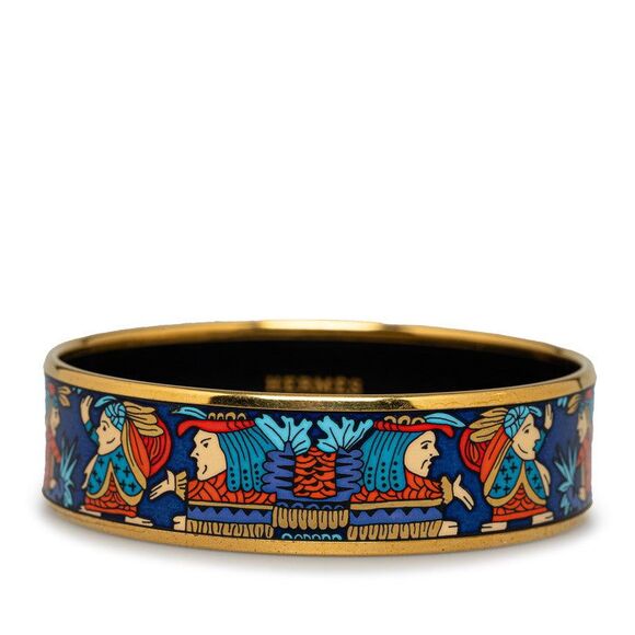 Hermes Email GM Cloisonne Bangle - Picture 1 of 5
